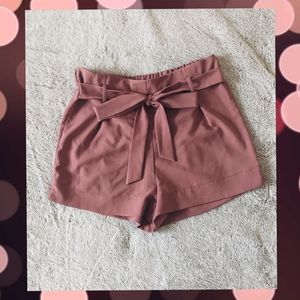 Rose pink/mauve shorts